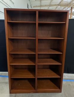 Rustic Hardwood Bookcase