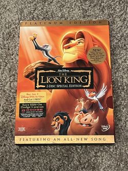 The Lion King - Platinum Edition (DVD Two-Disc Special Edition)