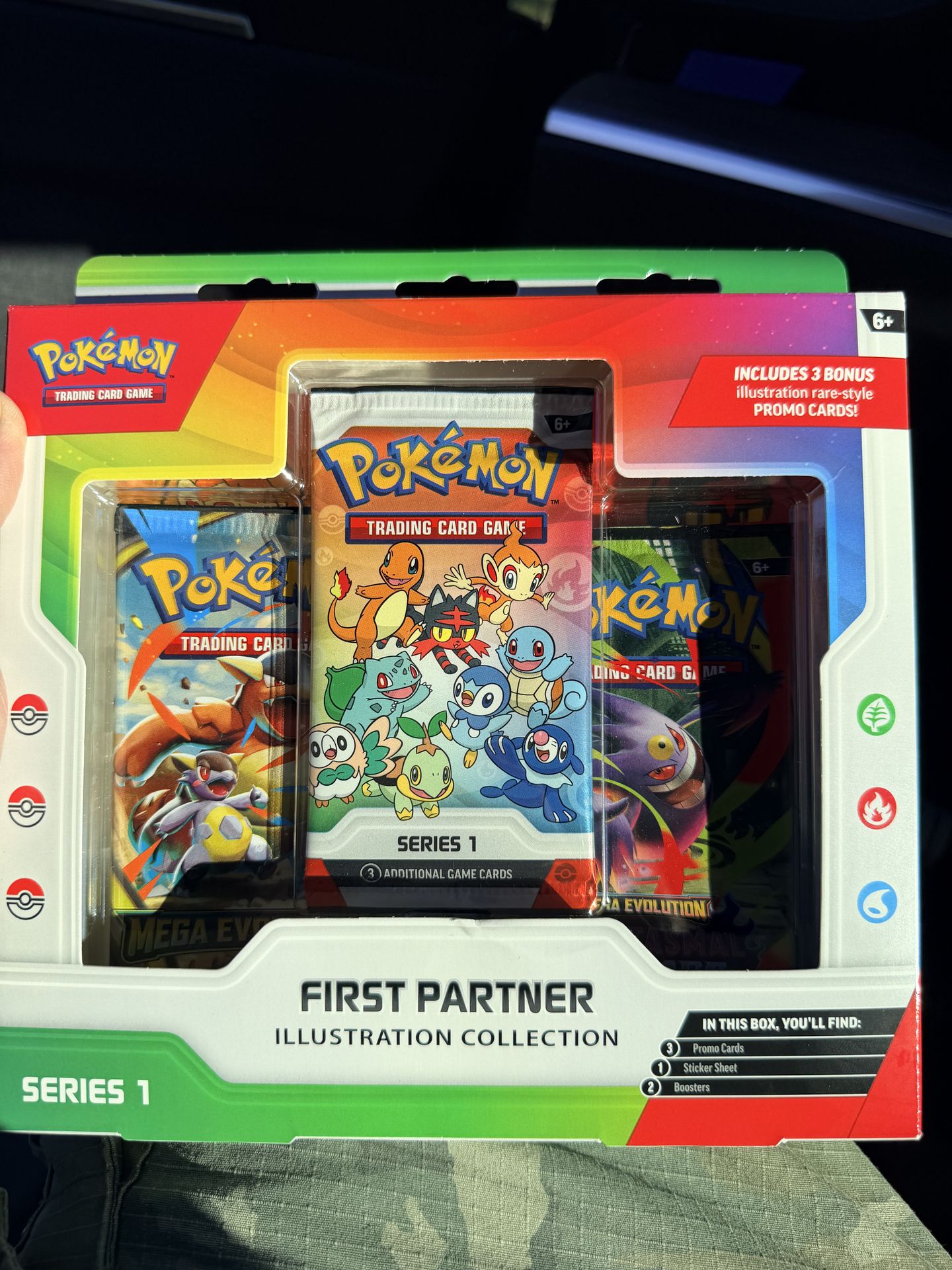 Pokemon first partner illustration box