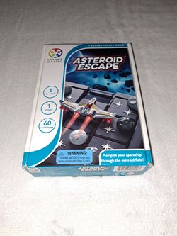Asteroid Escape 1 Player Puzzle Game (Easy To Expert With 60 Challenges)