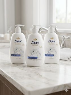 Dove Advanced Care Deep Moisture Hand Wash 3-Pack