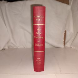 The New Meaning of Treason by Rebecca West 1964 Vintage VG