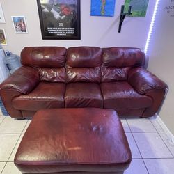 Red Couch Set (Long And Short) for Sale in Atlanta, GA - OfferUp