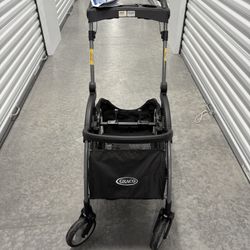 Graco SnugRider Elite Carseat Stroller Carrier Lightweight Black Collapsible