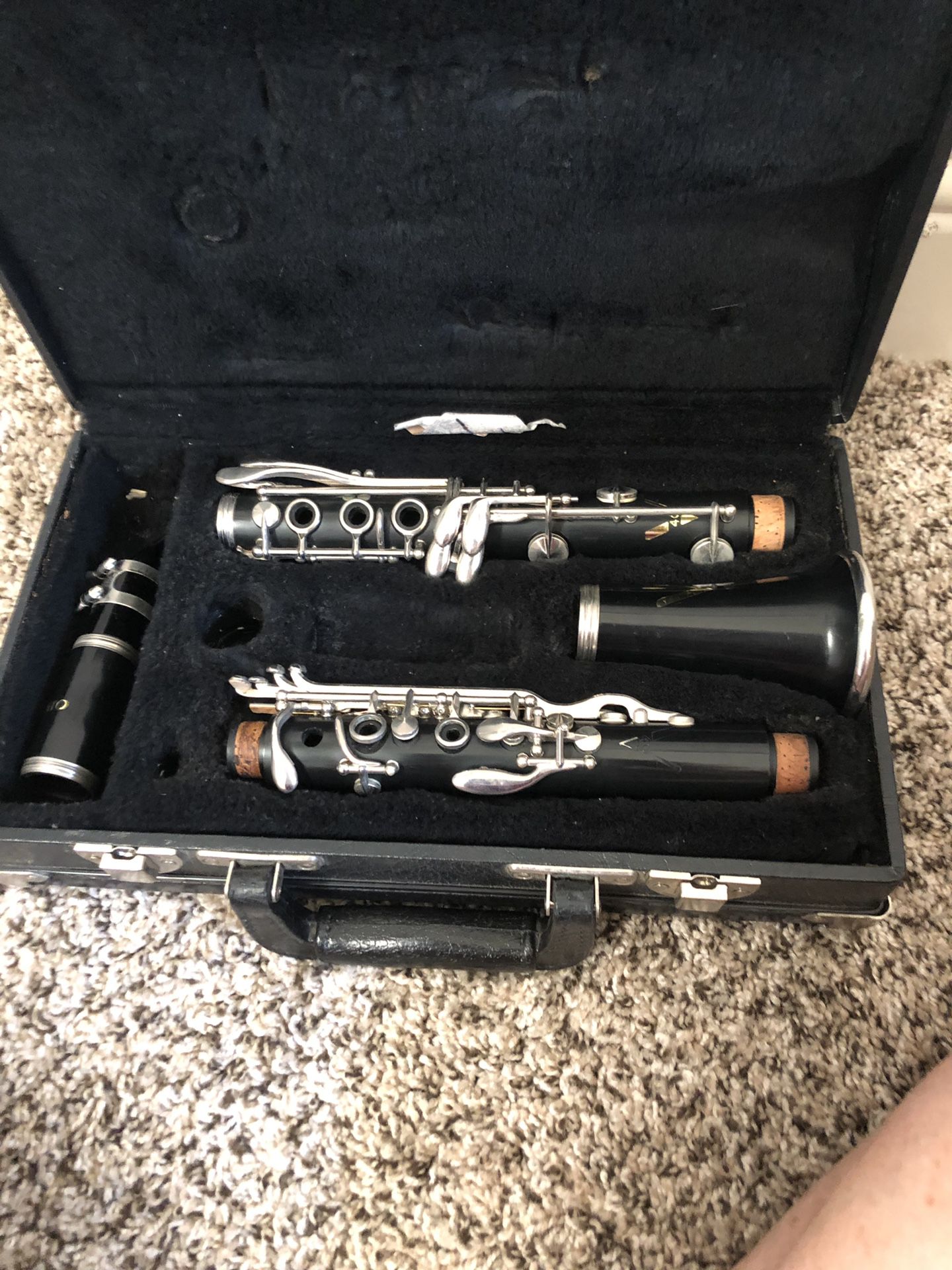 Used Vito wood clarinet $60