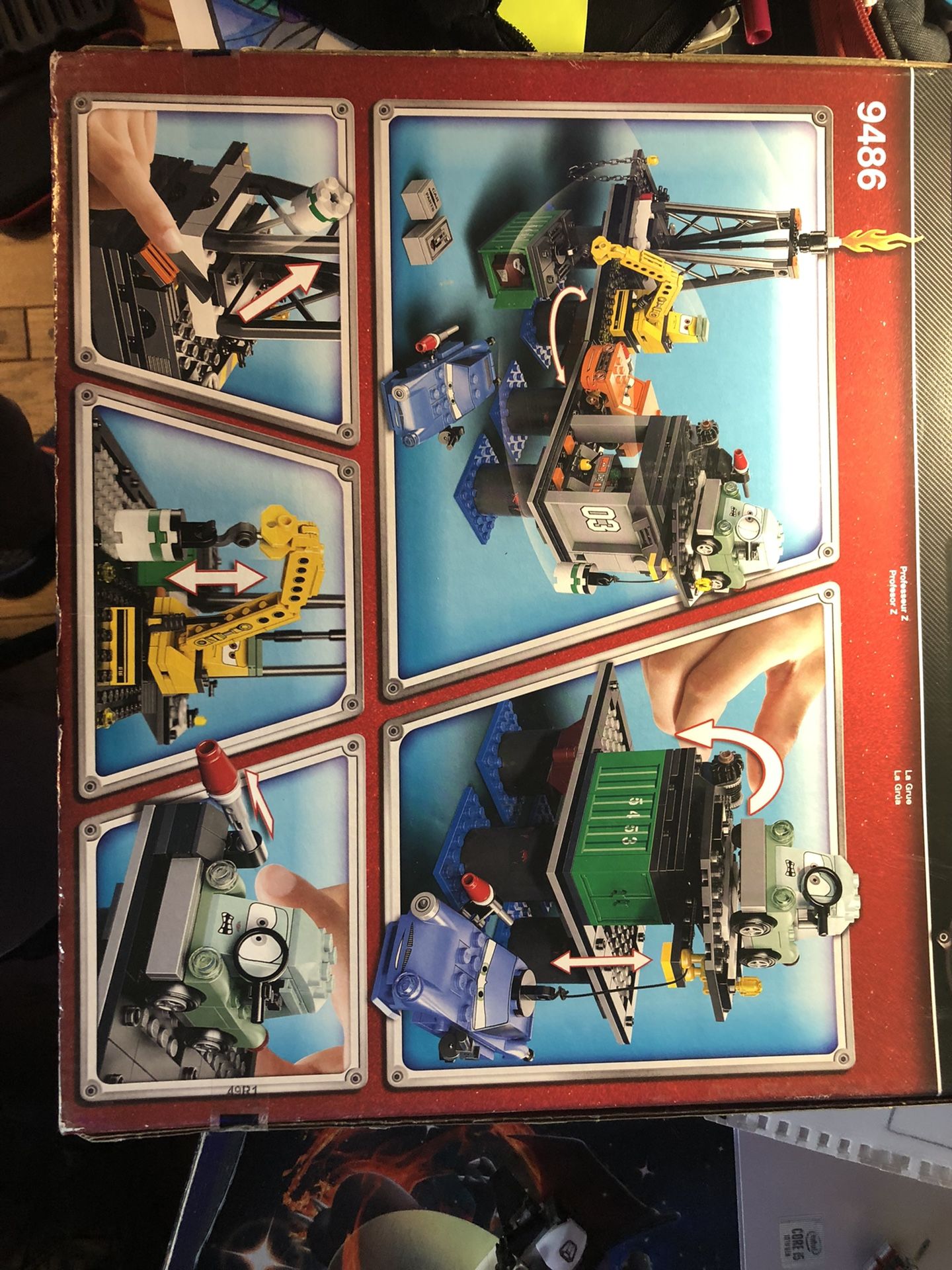 Lego Cars Oil Rig Escape 9486