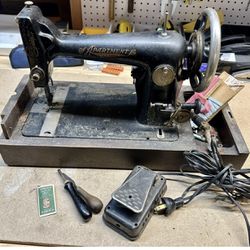 Free Westinghouse Electric Sewing Machine Style #281650 with knee pedal.