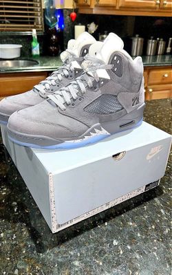 Wolf grey 5's 9.5