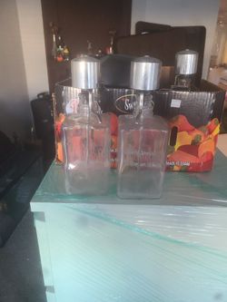 Liquor Bottles With Dispenser