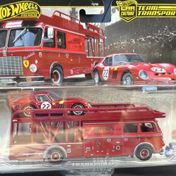 Hot Wheel Team Transport Ferrari