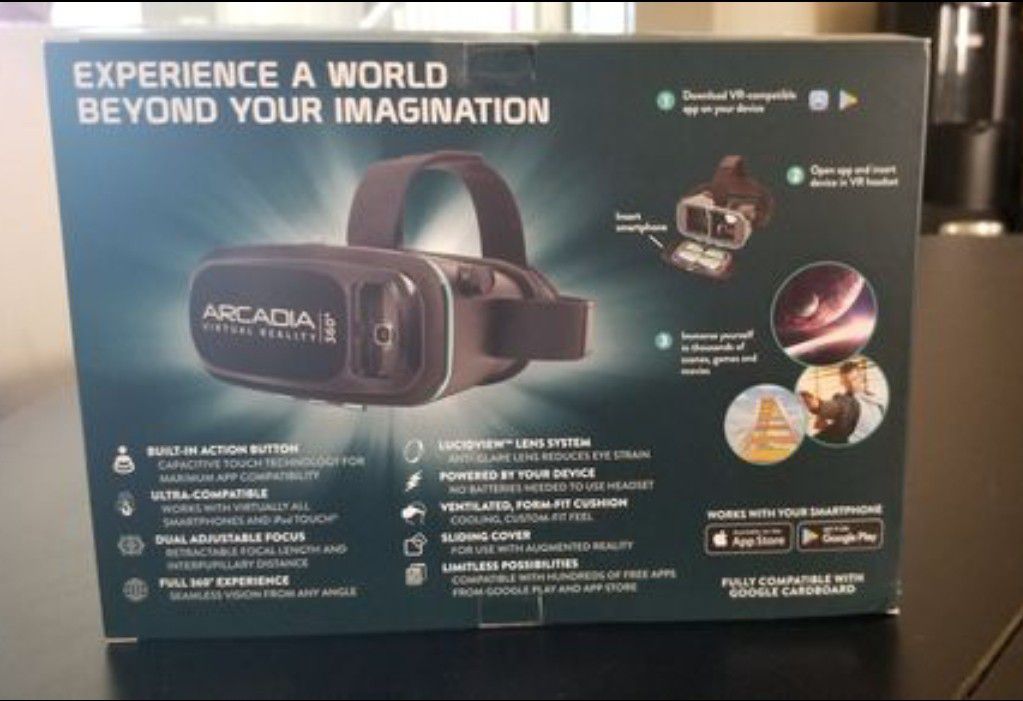 Arcadia VR virtual reality