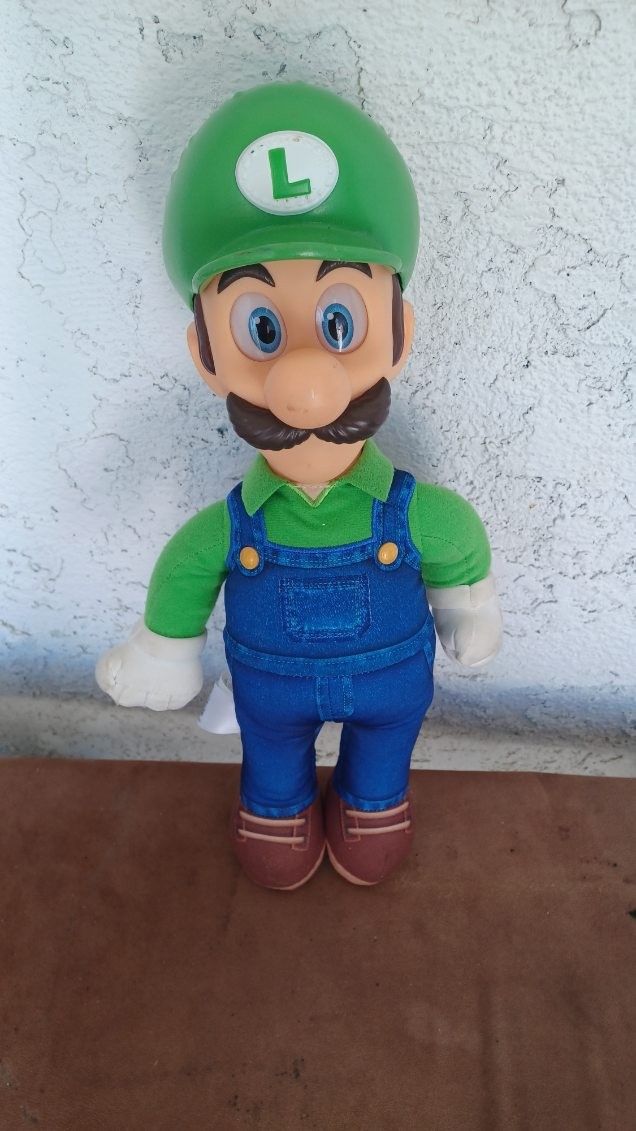 Mario Movie Luigi Doll