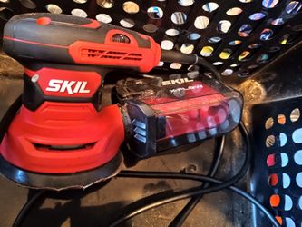 Skill orbital sander corded