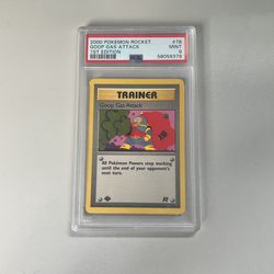 PSA 9 2000 1st Edition Goop Gas Attack Mint condition 