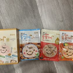 Brand New Baby Food – Made in Taiwan (Exp. 10-11/2025) Total 7 Packs