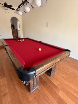 Connelly Slate Pool Table + Light & Complete Accessories