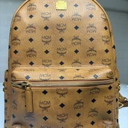 MCM Medium epi Cowhide Backpack