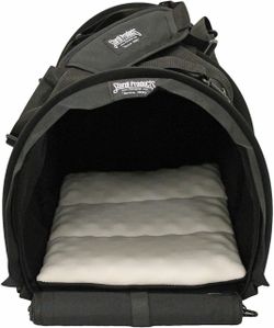 SturdiBag X-Large Pet Carrier Tote Cat Dog Flexible Height Black 20" x 16" x 12"