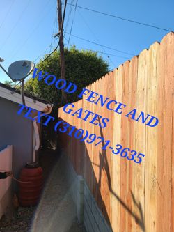 Wood Fence And Gates