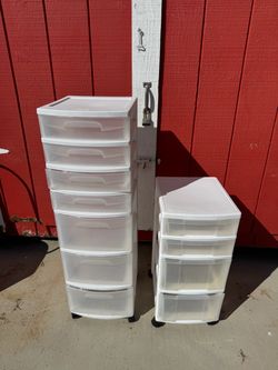 Two Sterilite Storages