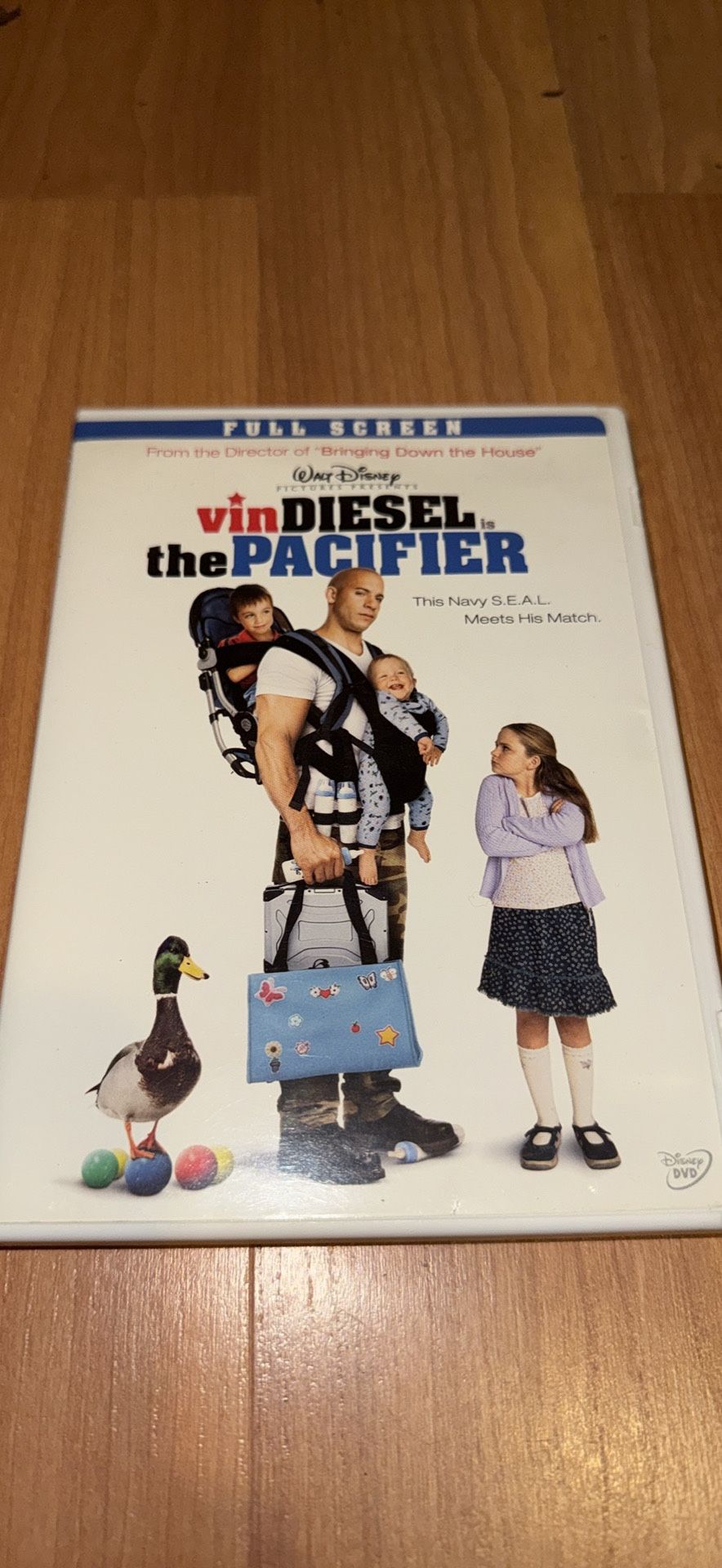 VinDiesel is The Pacifier DVD