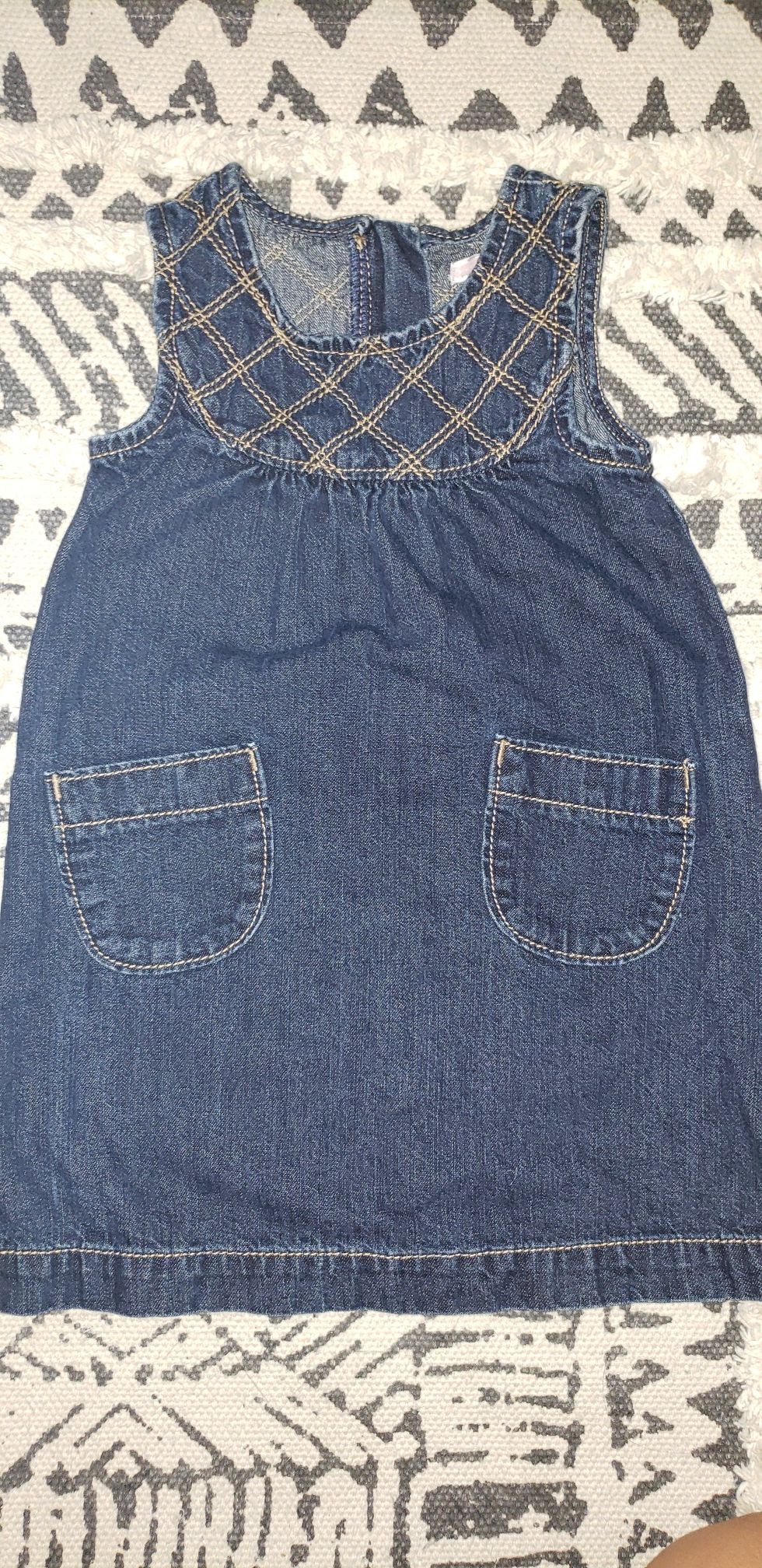 2T Denim Dress and Dress shorts