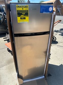 Brand new apartment size refrigerator, and freezer