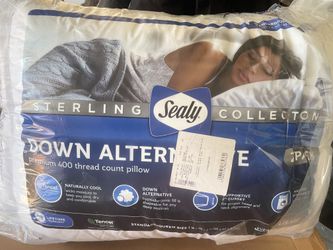 $24 🧨🧨 LIQUIDACIÓN 🧨🧨ALMOHADA QUEEN SEALY DOWN ALTERNATIVE  💎