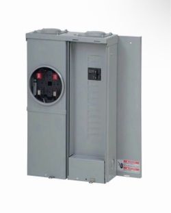 Eaton 100 Amp 12-Space 24-Circuit BR Type Main Breaker Meter Breaker Solar EUSERC