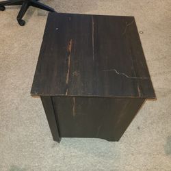 End Table Real Wood