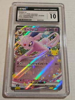 Espeon ex CGC 10 Gem Mint Japanese Pokémon Card