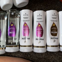 Pantene shampoos