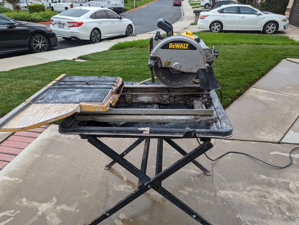 DeWalt 20" Tile Saws for Sale in Chino, CA OfferUp