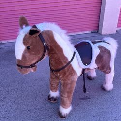 Big Rideable Toy Horse