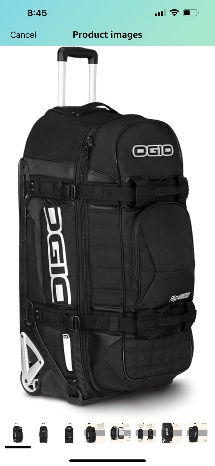 Rig 9800 Travel Bag 🆕 Luggage, Moto Pro Travel Bag