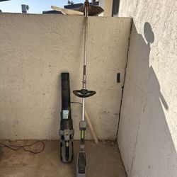 EGO Weed Whacker And Leaf Blower Set