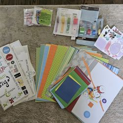 Scrapbook papers and sticker