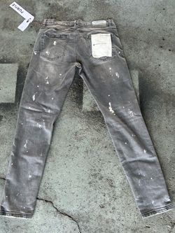 Purple jeans