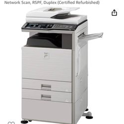 Sharp Printer MX-3100! We Also Have Monitors, Desks, Chairs, And More Available!