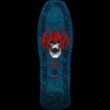 Powell Peralta Welinder Classic Skateboard Deck Blue - 9.62 x 29.75