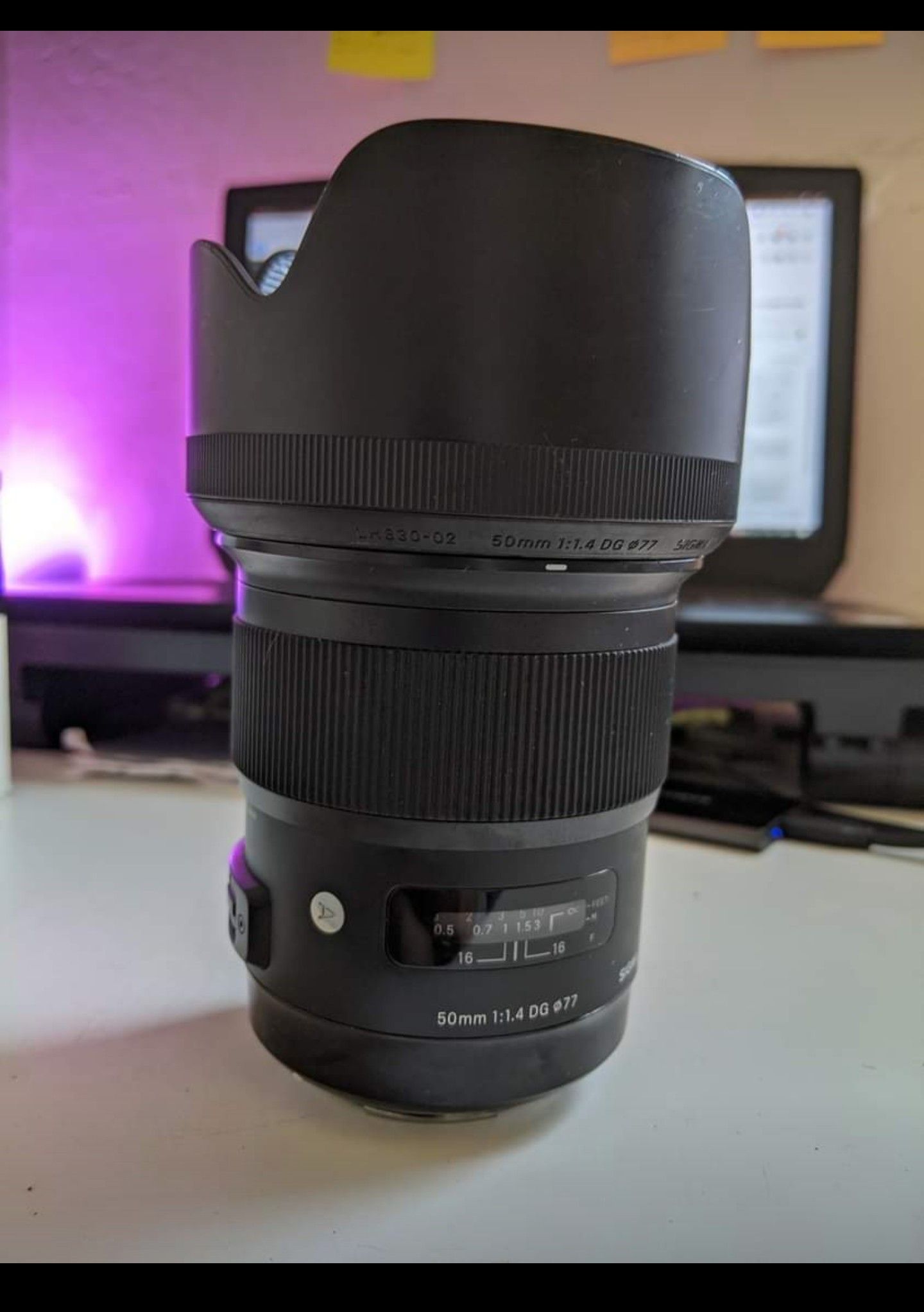 Sigma 50mm f/1.4 DG HSM ART Lens for Canon