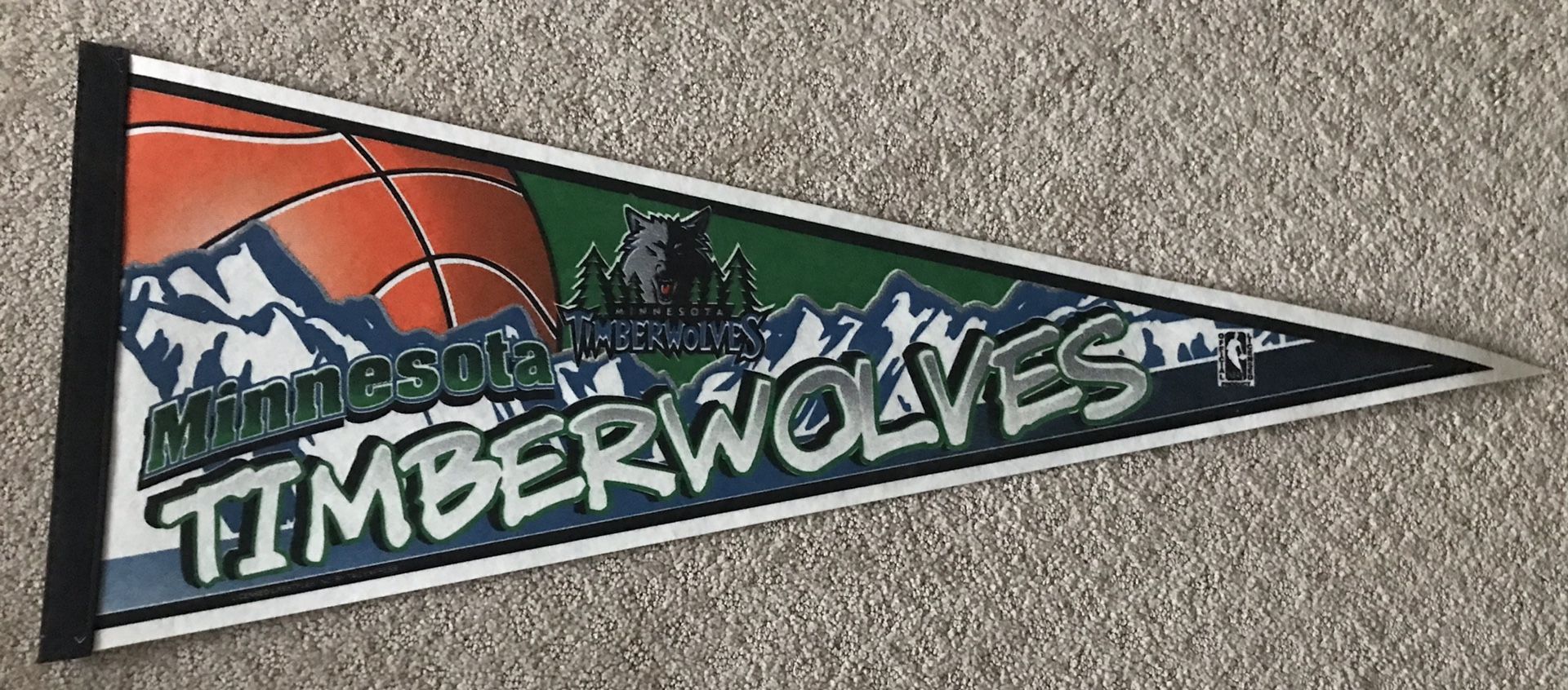 Minnesota Timberwolves Pennants x2