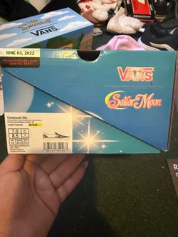 Sailor moon slip on vans