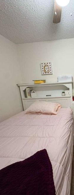 Full bed with open bed underneath NO matress