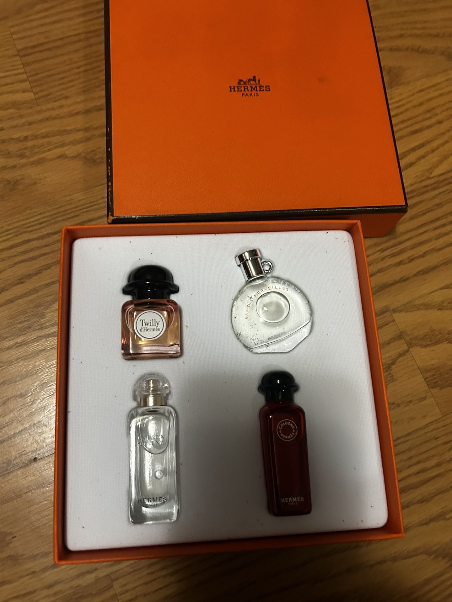 Hermes Parfums Gifl Set Mini Perfume Women 4Pcs