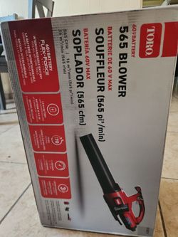 Toro Flex-Force 60-volt 565-CFM 110-MPH Battery Handheld Leaf Blower 2 Ah Battery Included