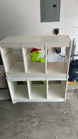 2 free ikea trofast shelving units for bins