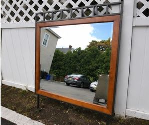 Dresser and Mirror Set