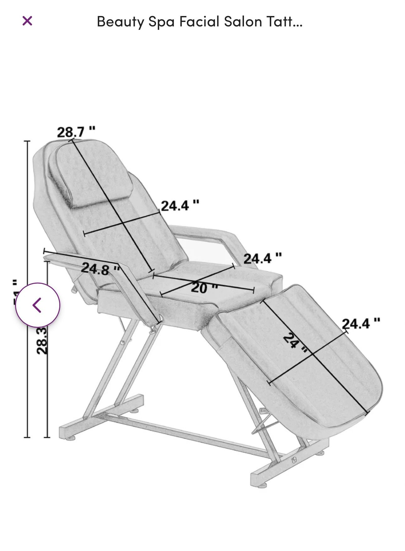 Sevens Silla De Salón Nueva 