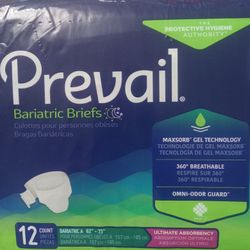 Prevail bariatric briefs